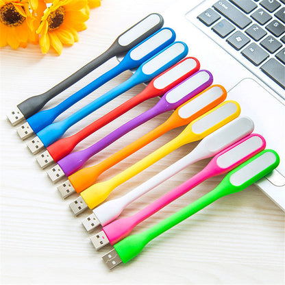 Mini Flexible USB Power Bank LED Handheld Table Light