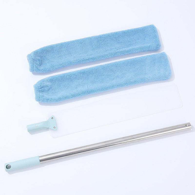 3 In 1 Microfiber Long Handle Under Appliance Corner Cleaning
