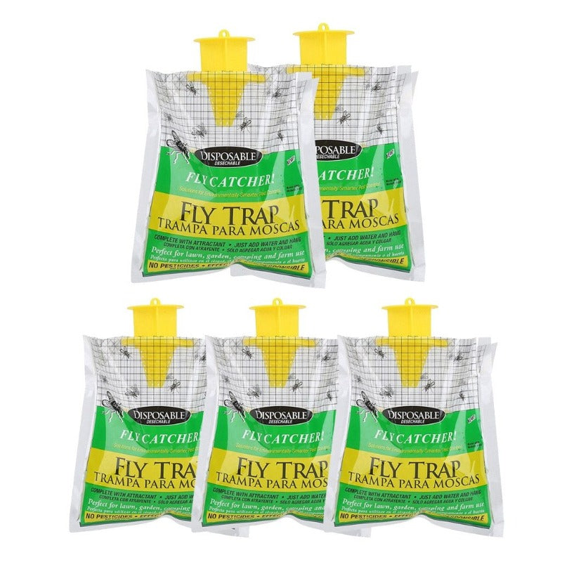 Multi-Pack 100% Guaranteed Fly & Mosquito Outdoor Trap