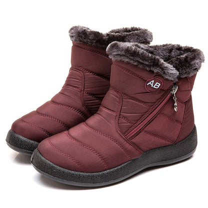 Waterproof Lightweight Ankle Snow Boots