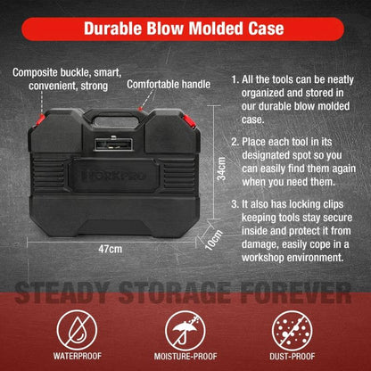 Professional Car Repair Ratchet Wrench Socket Tool Set