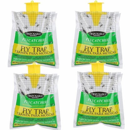 Multi-Pack 100% Guaranteed Fly & Mosquito Outdoor Trap