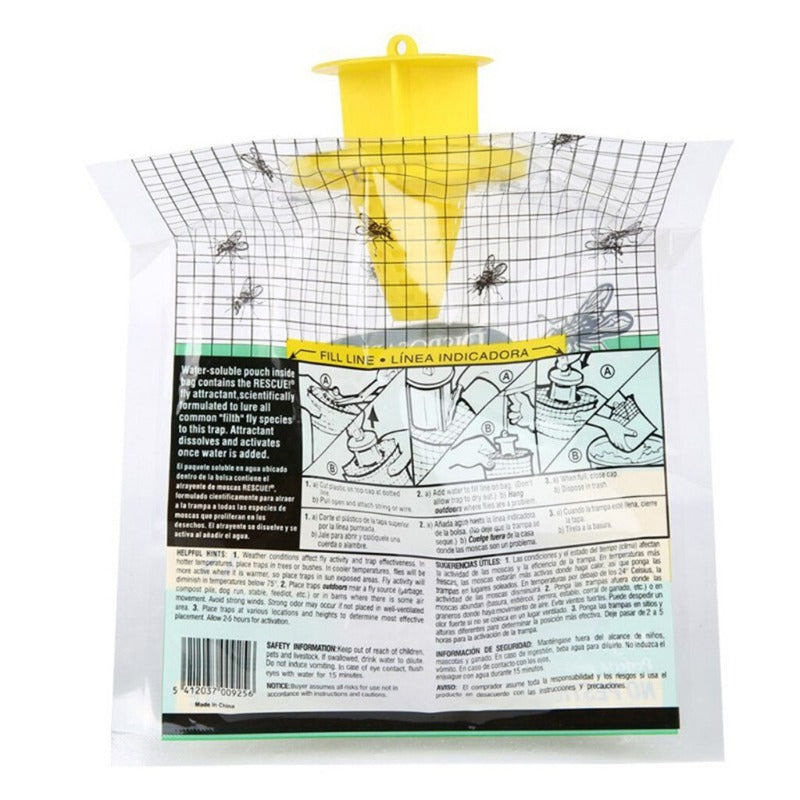 Multi-Pack 100% Guaranteed Fly & Mosquito Outdoor Trap