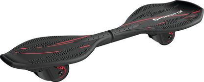 Razor Black Label Ripstik Ripster Caster Board Classic - 2 Wheel Pivoting Skateboard with 360-Degree Casters, for Kids, Teens, and Adults