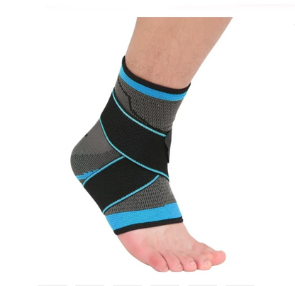 Elastic Adjustable Nylon Ankle Support Strap Brace