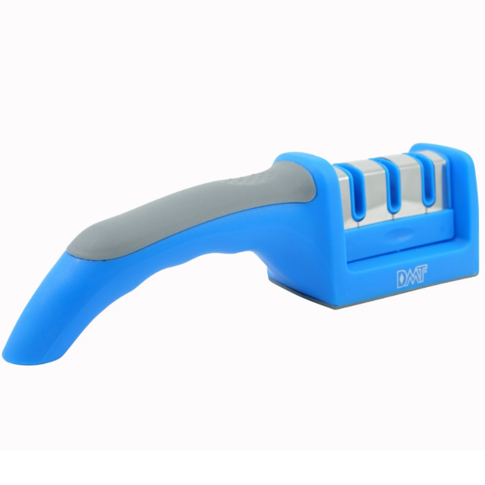 3-Stage Knife Sharpener – Coarse, Fine & Extra-Fine Sharpening – Ergonomic Easy Grip Design