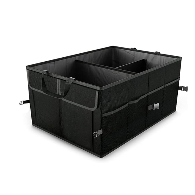 Car Trunk Organizer – Collapsible Cargo Storage Box for SUV and Truck Vehicle Storage
