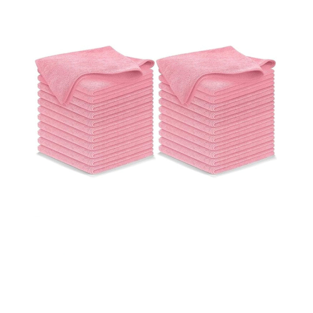 24-Pack Microfiber Cleaning Cloths – Ultra Absorbent Streak Free Towels for Car and Home Use