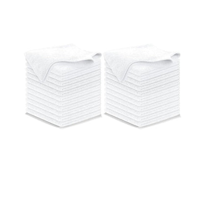 24-Pack Microfiber Cleaning Cloths – Ultra Absorbent Streak Free Towels for Car and Home Use
