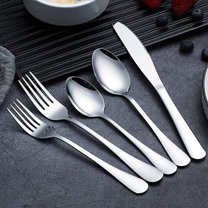 20 Piece Stainless Steel Silverware Set - Service for 4