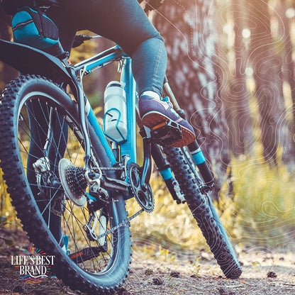  Saddle Style Bicycle Accessory - Universal Fit Comfortable Seating - for Pain Free Riding - Installs Easily On Mountain Bike, Cruiser, Exercise, Spin, & Kids Bikes