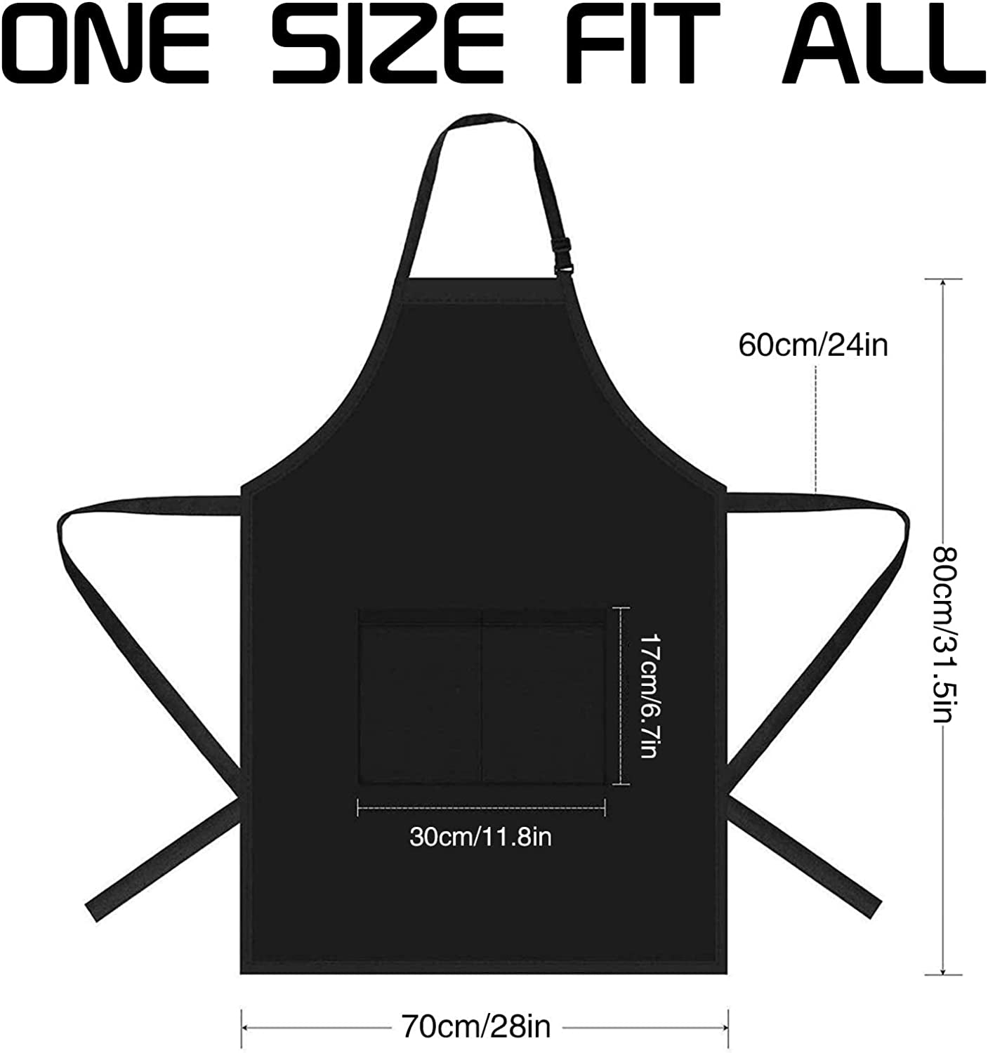  Funny BBQ Black Adjustable Kitchen Cooking Chef Aprons for Men…