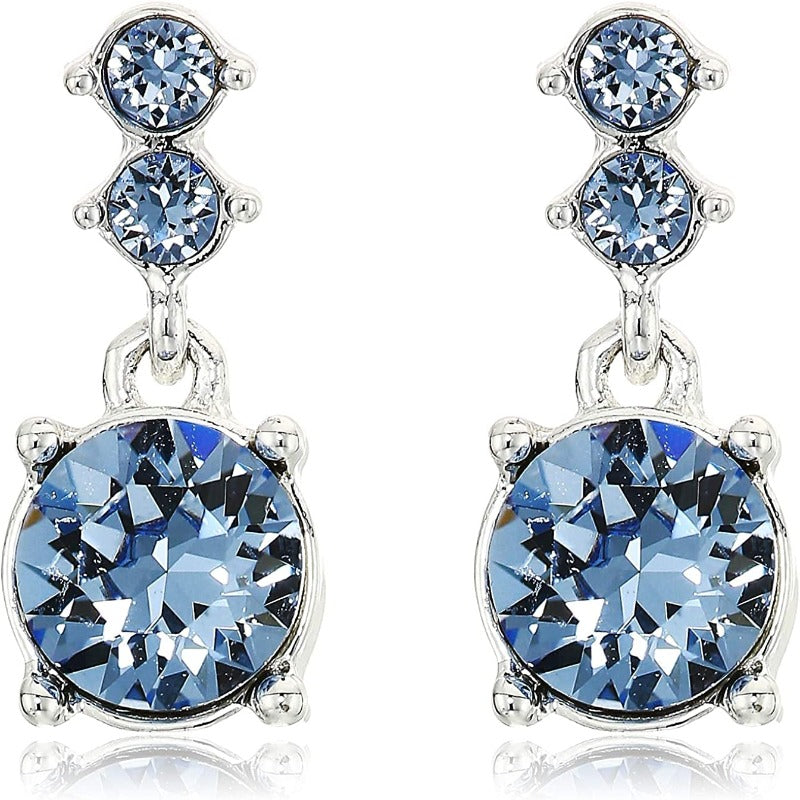  Women's 3 Piece Boxed Set Necklace & Pierced Earrings