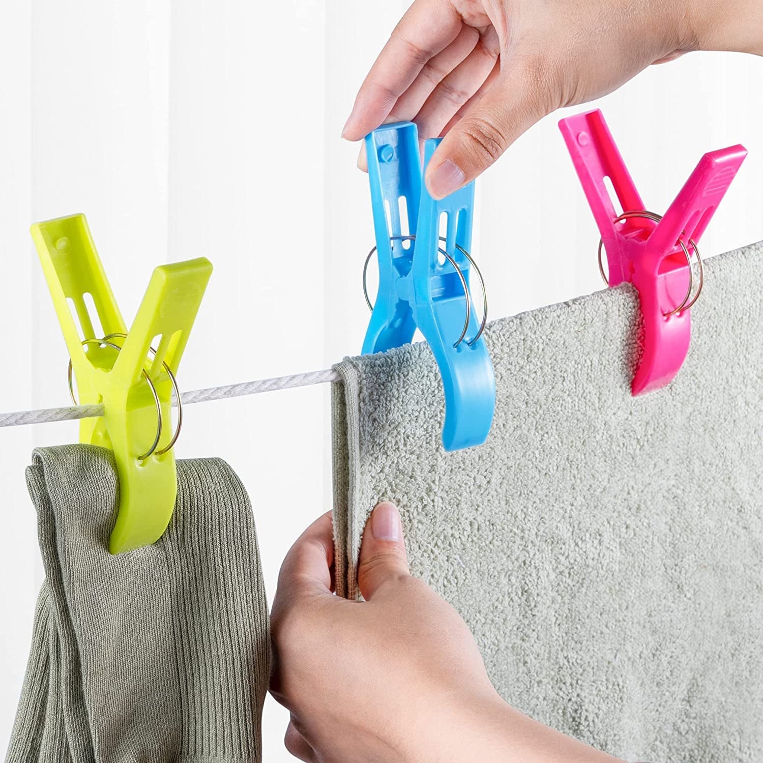 Beach Towel Clips (Pack of 8)