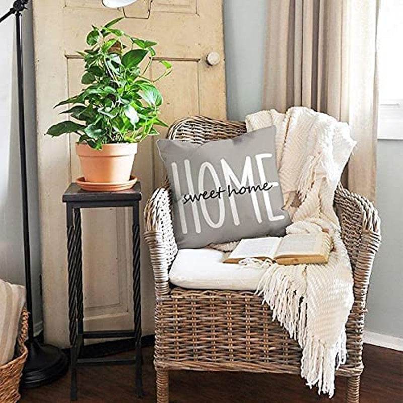 Set of 4 Farmhouse Pillow Covers 
