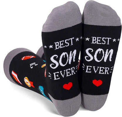  Funny Men Socks for Uncle Son Husband Brother Father in Law, Gifts for Son Husband Brother Father in Law