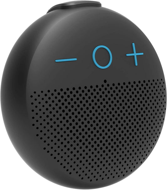 Waterproof Portable Speakers with HD Sound Subwoofer, Built in Mic, Outdoor Compact Wireless Shower Travel Speaker for Sports, Pool, Beach, Hiking and Camping, Black