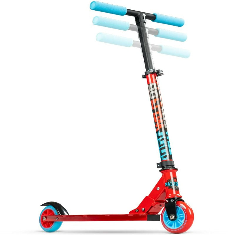  Fully Assembled & Ready-To-Ride Folding Kids Inline Kick Scooter - Lightweight Height Adjustable 