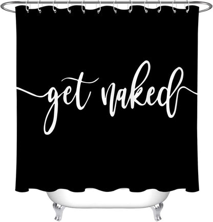  Get Naked Shower Curtain 