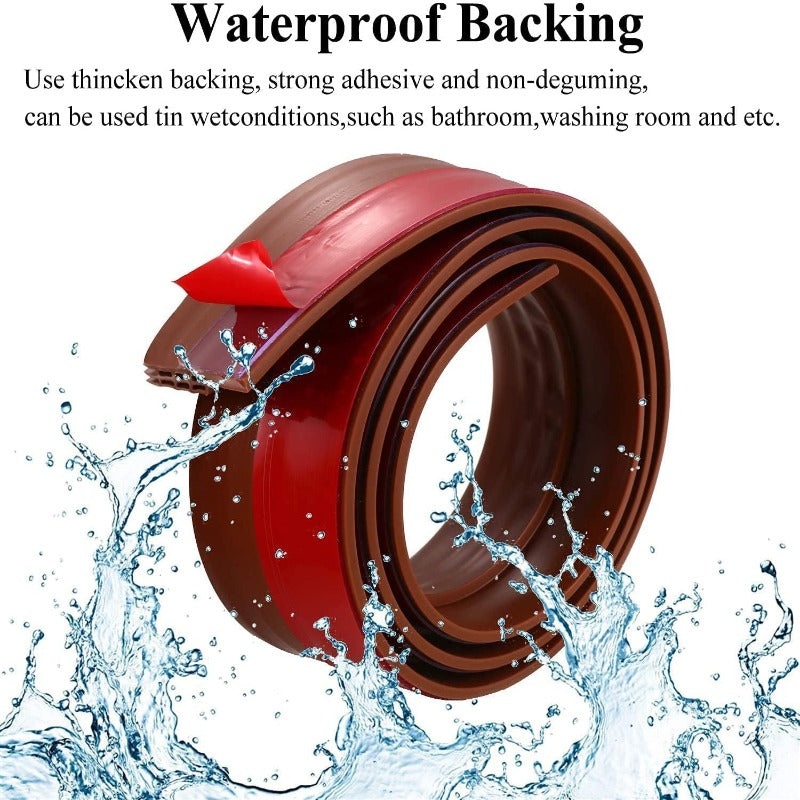 Draft Blocker Insulator Door Sweep Weather Stripping with Strong Adhesive 39" Length