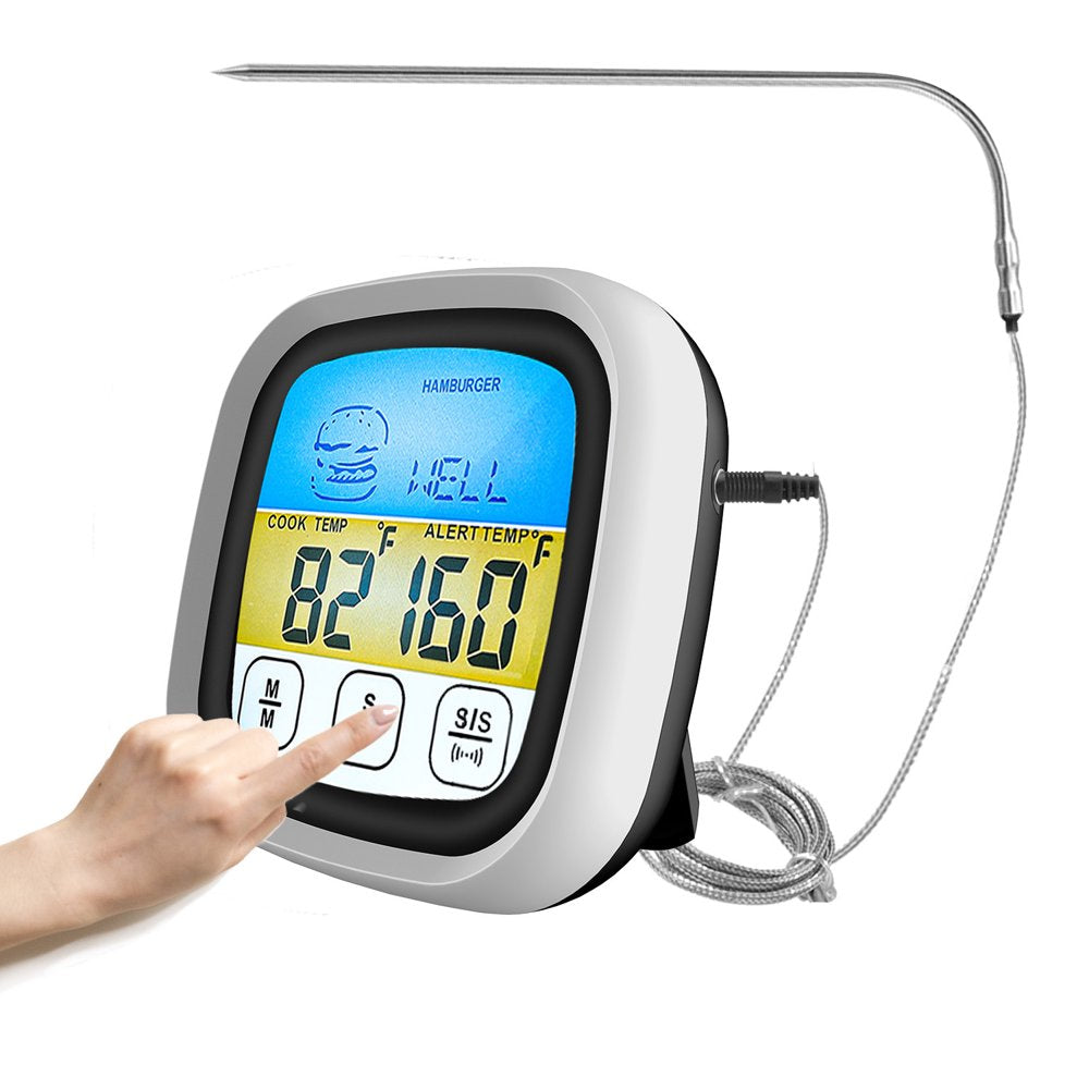 LED Meat Thermometer - Digital Backlight Display