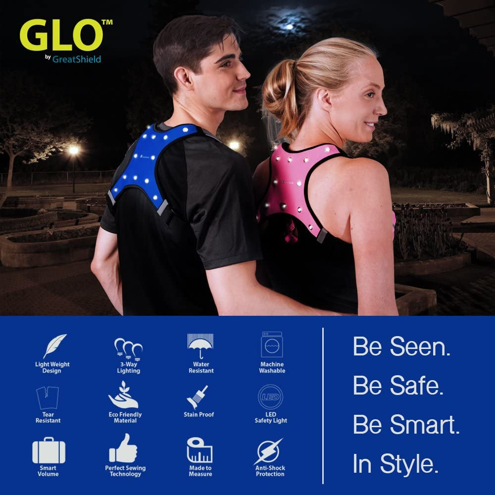 Running Vest with LED Lights