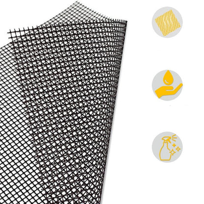 Set of 6 Non-Stick Barbecue Grill Sheet Liners - Grilling Mats - Works on Electric Grill, Gas, Charcoal 15.75 x 11.8in