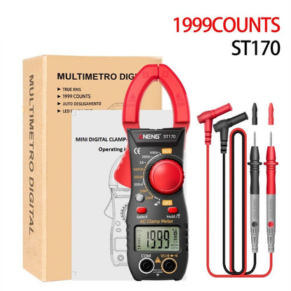 Multifunction Clamp Meter AC/DC Voltage Current - Portable Handheld LCD Display