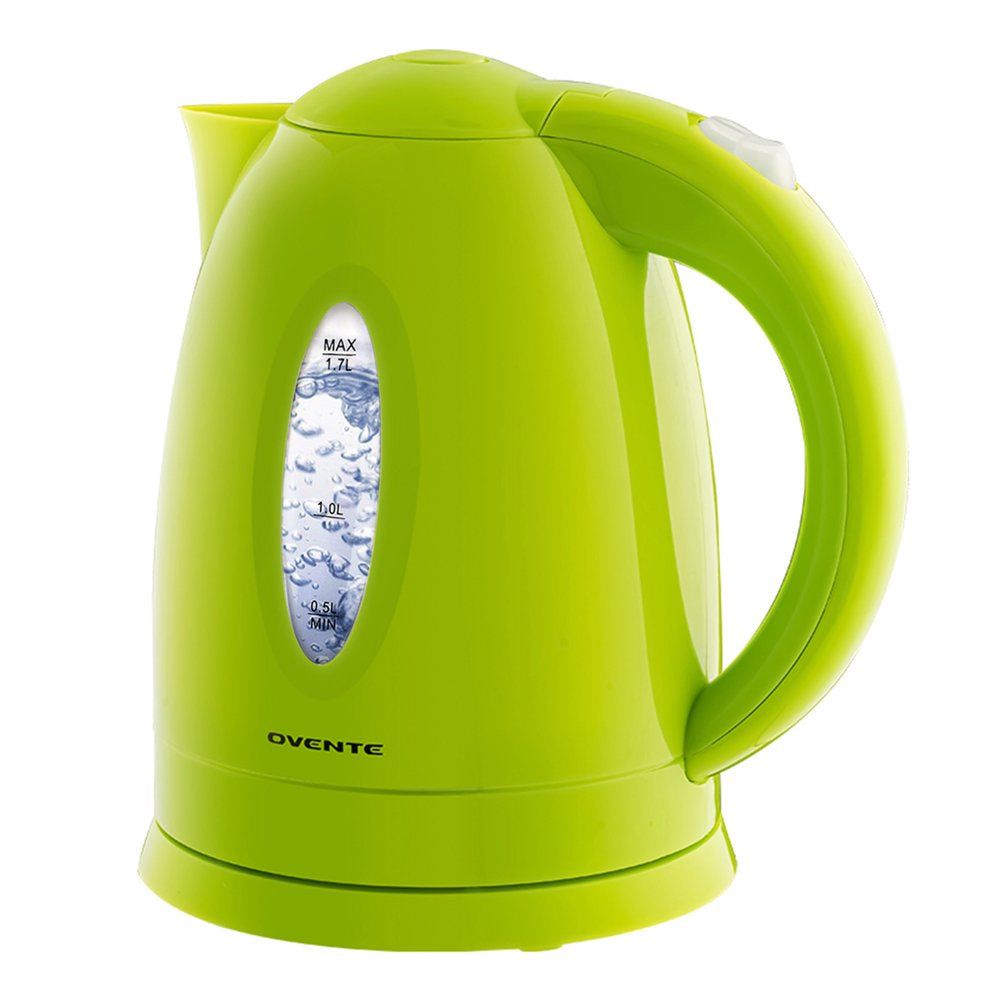 Electric Kettle Hot Water Heater 1.7 Liter - BPA Free Fast Boiling Cordless Water Warmer - Auto Shut off Instant Water Boiler for Coffee & Tea Pot - Black KP72B
