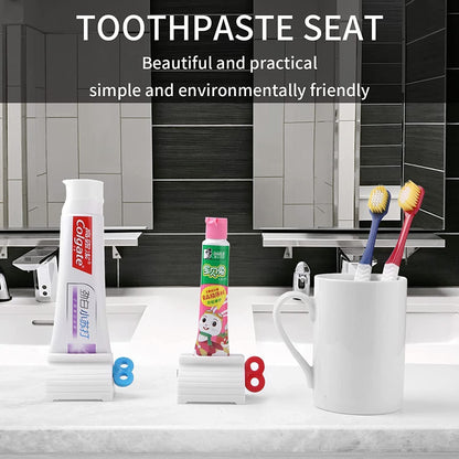 Rolling Tube Toothpaste Squeezer(4 Blue）