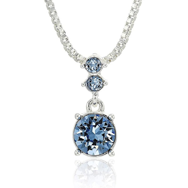  Women's 3 Piece Boxed Set Necklace & Pierced Earrings