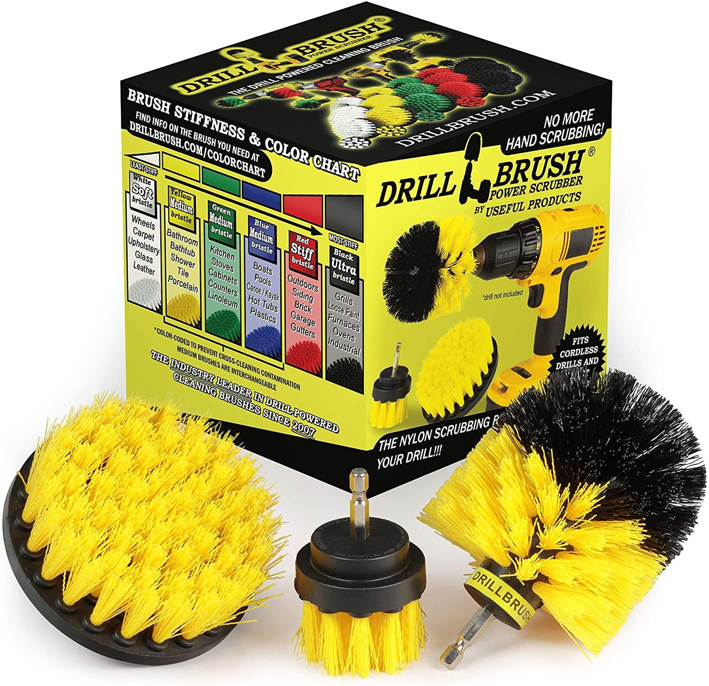 Drill Brush Power Scrubber 