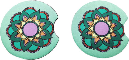 Pack of 2 (Flag) Car Coasters  