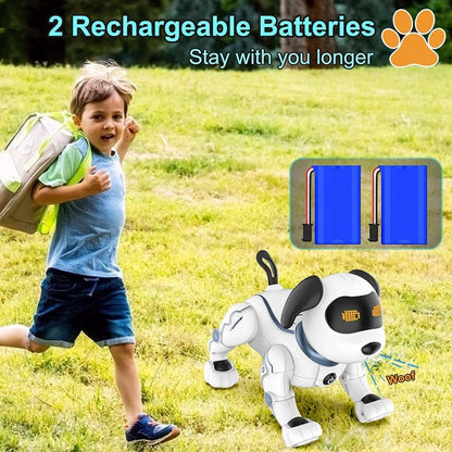 Remote Control Robot Toy Dog, Interactive Voice Control Toys