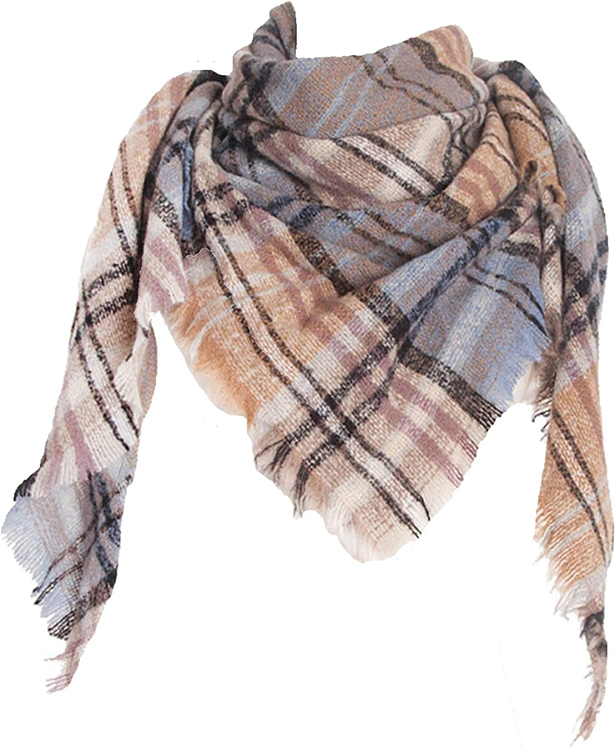 Women's Warm Triangle Scarf Shawl