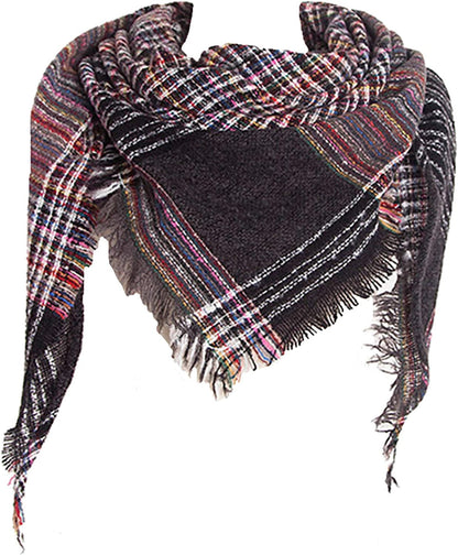 Women's Warm Triangle Scarf Shawl