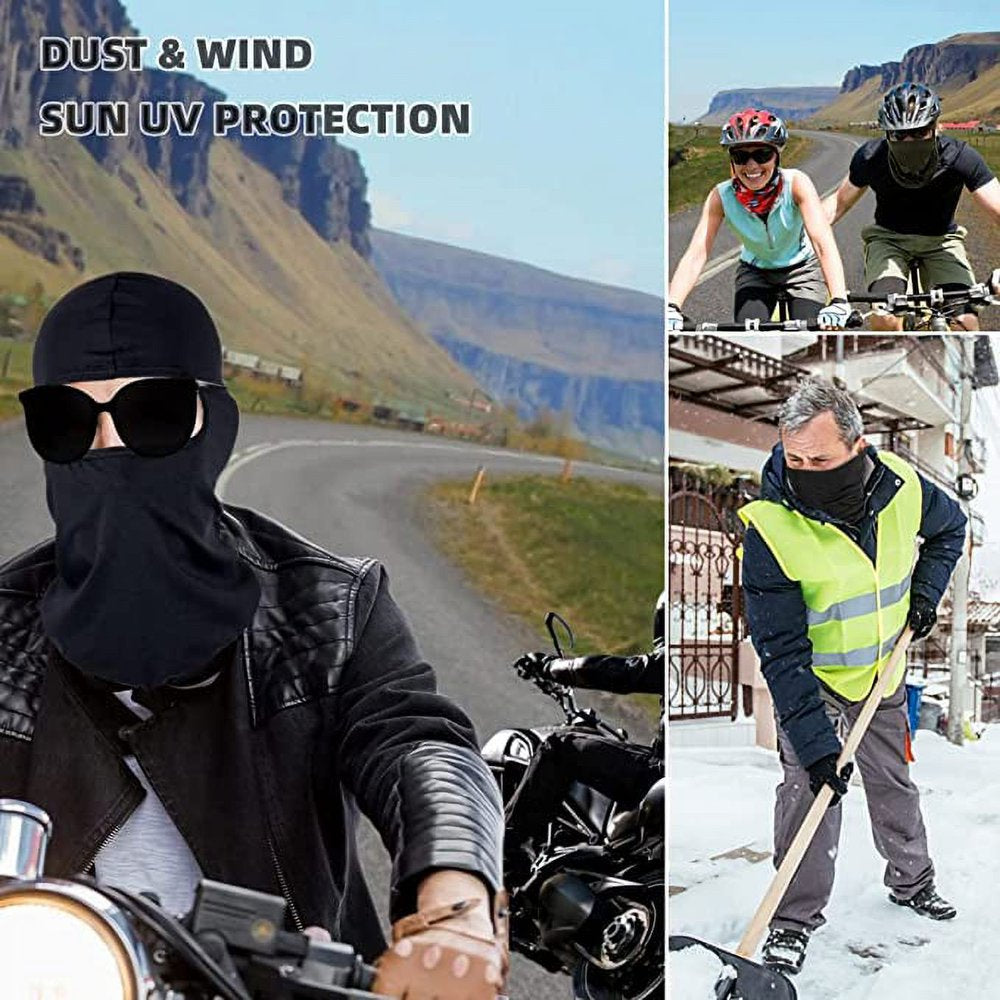 6 Pack Ski Masks - Balaclava Face Masks - Outdoor Full Cover Protection