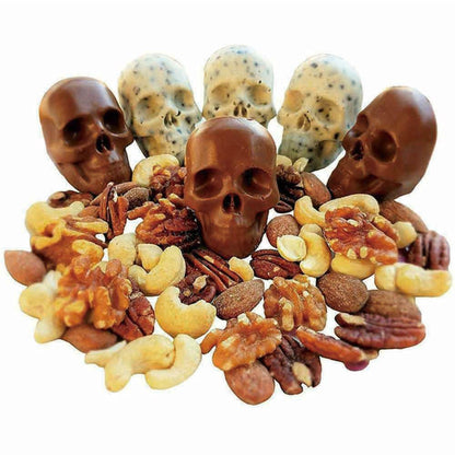 Silicone 3D Skull ICE Cube Tray Maker round Ball Sphere Mold Whiskey Cocktails - New