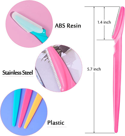 12 Pcs Multipurpose Exfoliating Dermaplaning Tool Razors