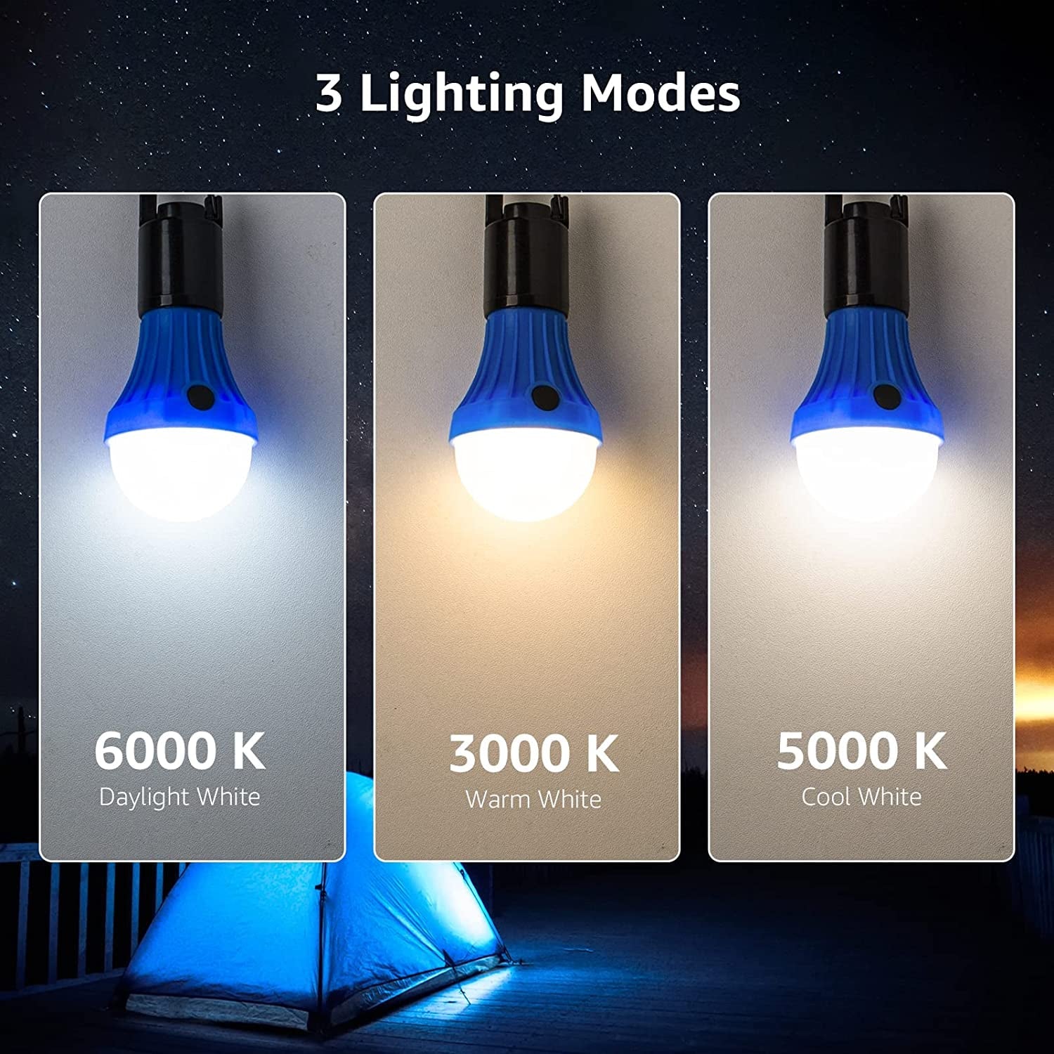 LED Camping Lantern 4 Packs