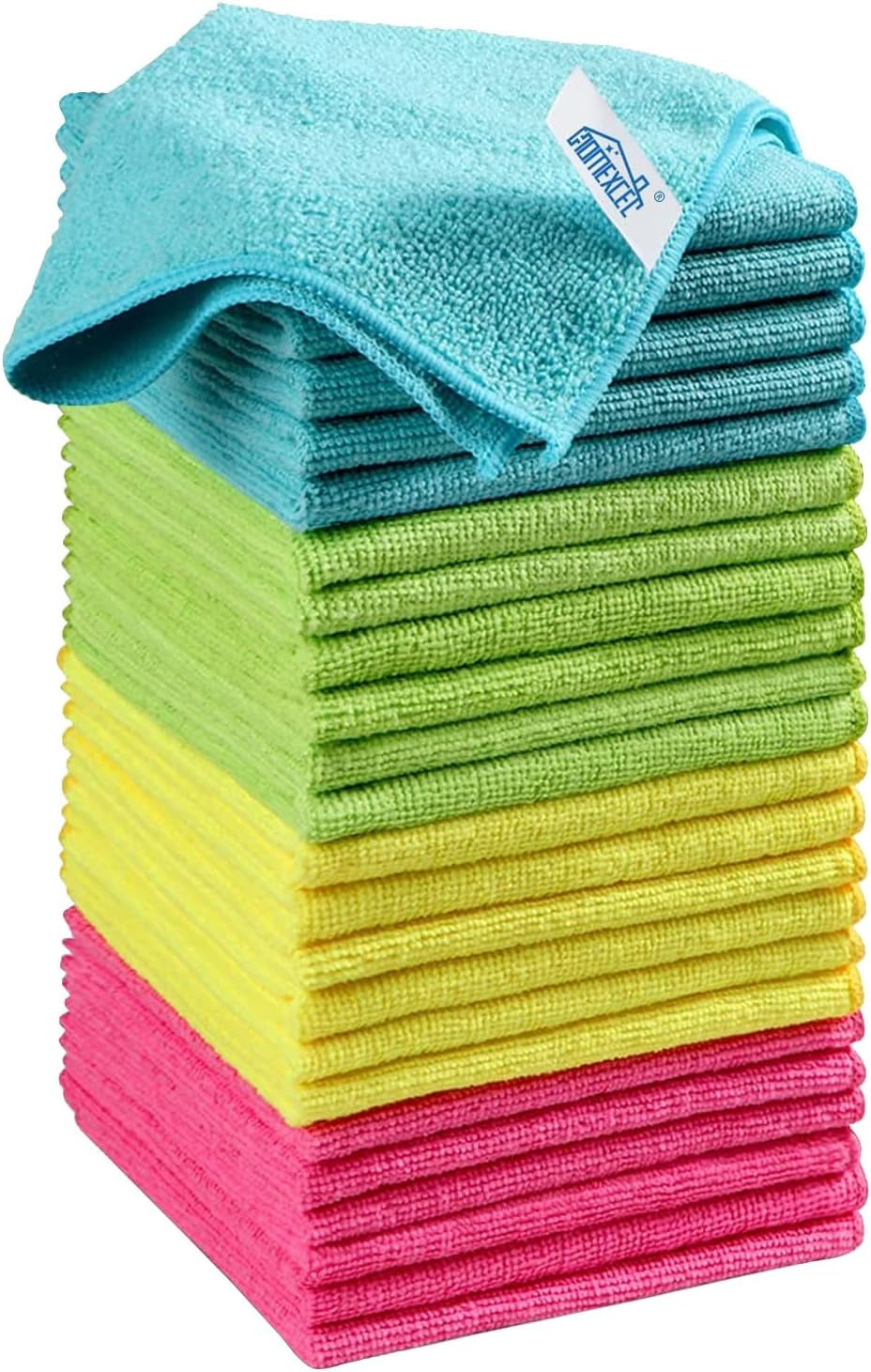 12 Pack Microfiber Cleaning Cloths,11.5"X11.5"
