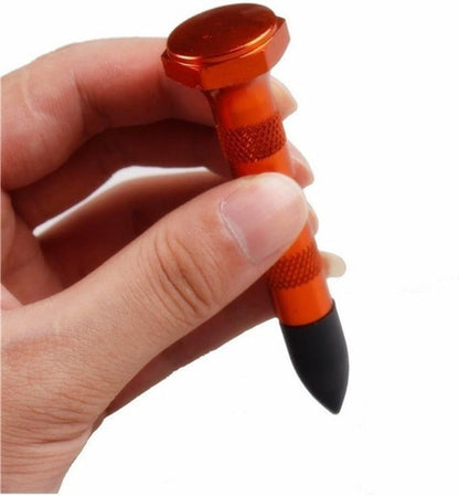 DIY Paintless Dent Repair Kit with Metal Tap Down Pen and 9 Tip Heads