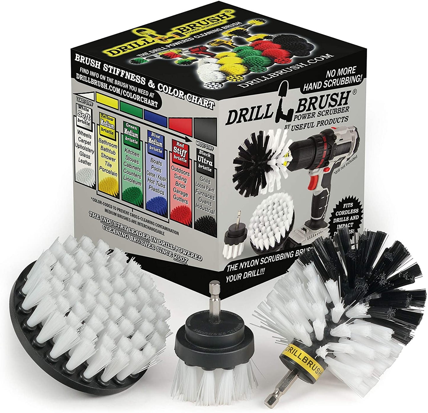 Drill Brush Power Scrubber 