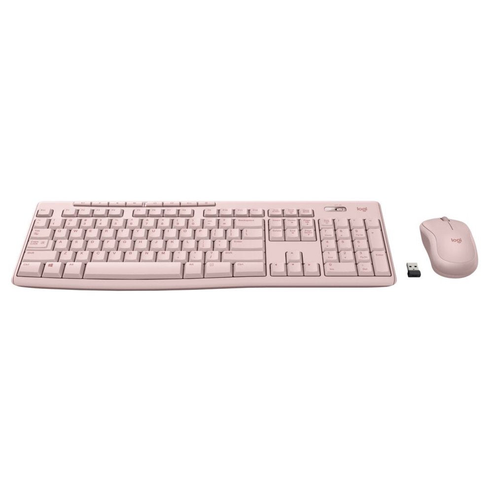 Wireless Keyboard and Mouse Combo for Windows, 2.4 Ghz Wireless, Compact Mouse