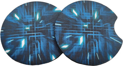 Pack of 2 (Flag) Car Coasters  
