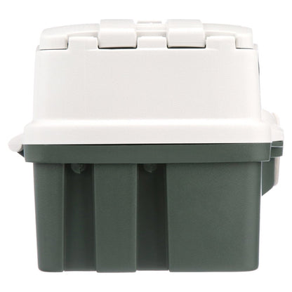 One-Tray Tackle Box, Bait Storage, Extending Cantilever-Tray Design