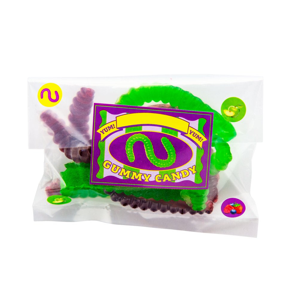 Gross Gummy Candy Lab: Worms and Spiders - Green Apple and Mixed Berry Candy Mix