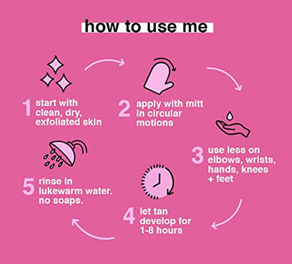  Self Tanner | I Want The Darkest Tan Possible - Fast, 1 Hour Sunless Tanner Mousse