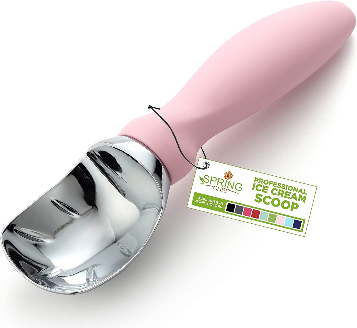 Ice Cream Scoop with Comfortable Handle, Black
