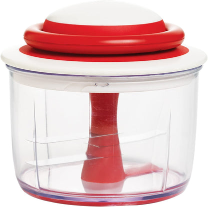 Hand-Powered Food Chopper, Set of 1, Cherry
